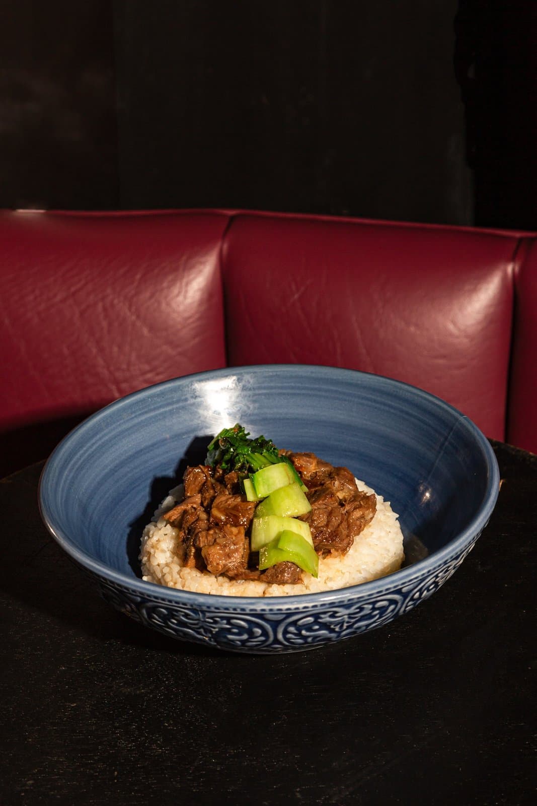 Beef and oyster sauce rice.